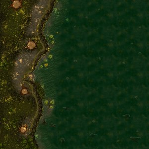 River barge on the naiad's tears[30x30]