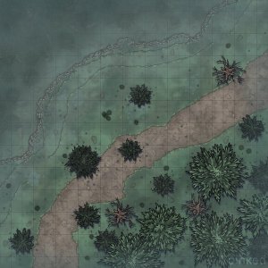 The Old Svalich Road | 8 Battlemaps for Curse of Strahd