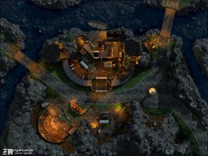 Crossroads Inn - Festival [80x60] - 300DPI/VTT ready