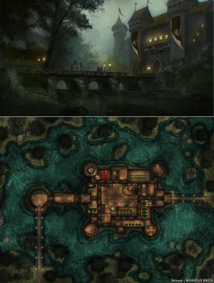 Curse of Blackstone Keep [130 x 100]