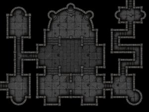 3 Dungeon Templates (Linis in Image captions)