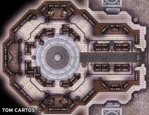 Grand Library [22x17]