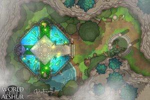 An Alchemist's tower - [30x20]