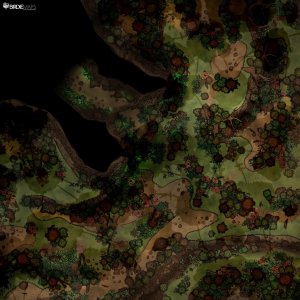 Jungle Cave Entrance [30x30]