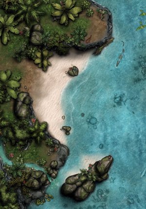 Tropical Bay [28x40]