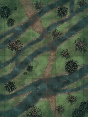 The Old Svalich Road | 8 Battlemaps for Curse of Strahd