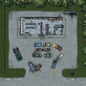 More Zombie Apocalypse - Diner & Gas Bar