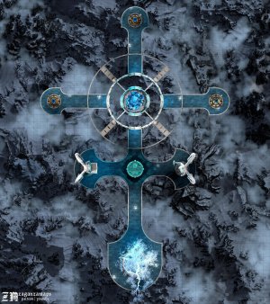 Elemental temple of the Air [40x45]