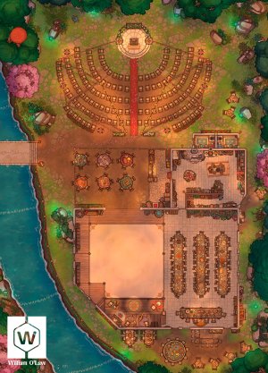 Wedding Party! A Map for the Most Devoted Lovers! - Day, Dusk and Night versions!