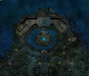 Water Temple [70x60]