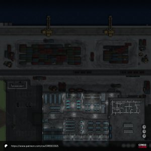 100x100 Free Modern/Sci Fi Shipping Dock Map