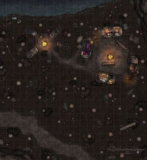 Free Traveler Camp 22x24 Basic, Day, Night, and Spooky variants!