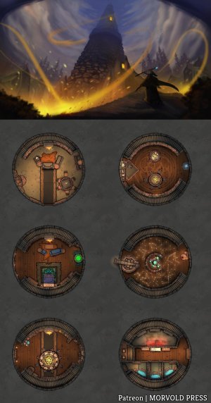 Galder's Tower | Wizard Spell [30 x 40]