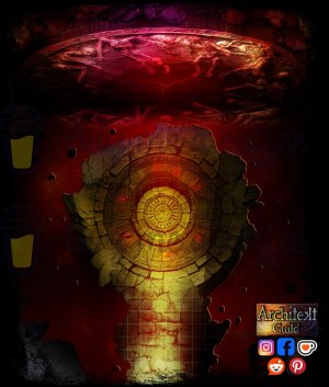 Dial of Doom (rpg fantasy battlemap)