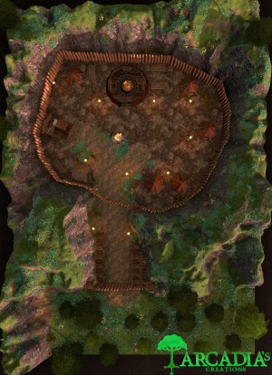 Hidden Vale/Goblin Mountain Hold [29x40]