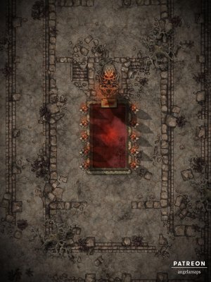 Dark God [battlemap] from Angela Maps - 3 versions! [animated] [art]