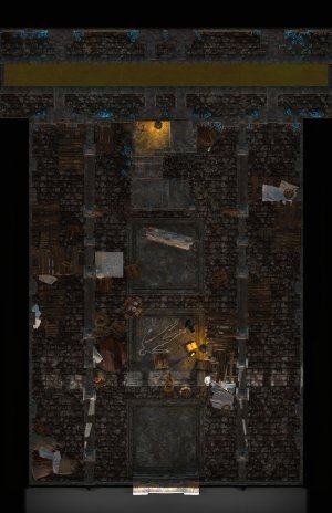 “What happened...?” - “Does the attacker return to the spot?" - crime scene and the night before, 11x17 - (2x2 map[s] and visuals)