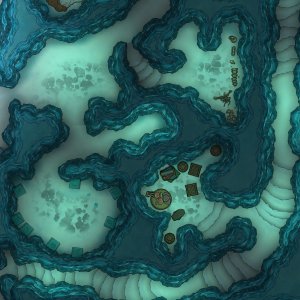 Against the Giants: Frost Giant Upper Glacial Rift (74x95)