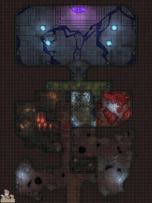 The Dark Mirror's Lair [45x60]