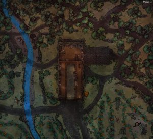 Scarecrow Barn - [55x50]