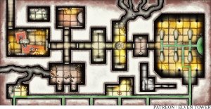 Abandoned Necromancy Lab - A cool small dungeon map