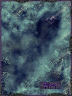 [OC] Deathspire — Regional Map