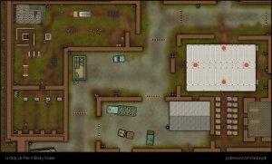 a day at the military base (forward operating base) map compilation + token [48x29 each map]