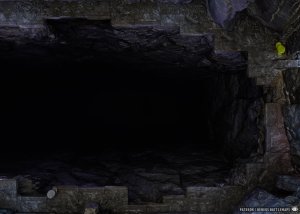 Cavernous Gorge | [Animated Battlemap] [35x25] [100px per Square] [Gridless] [3D Rendered] [OC] | Beneos Battlemaps