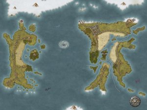 Wip fantasy map