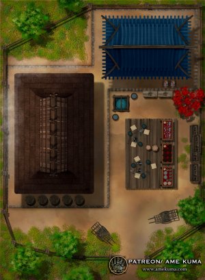 Metalworks [44 x 60] [OC] [Hand Drawn] -2 Maps