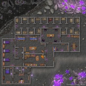 Spider Prison [40x40] [2K] [Gridless] [OC]