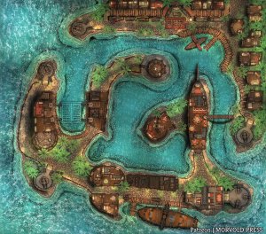 Pirate Port of Velkarta [100 x 88]