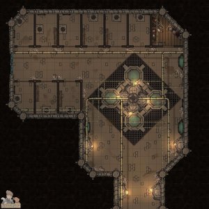 The Hogwarts Water Chamber [27x27]