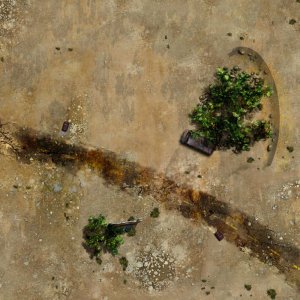 22 Free Post-Apocalyptic Battlemaps for Survival & Wasteland RPG Campaigns [Link in comments]