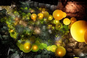 Underdark Mushroom Forest | [Animated Battlemap] [60x40] [100px per Square] [Gridless] [3D Rendered] [OC] | Beneos Battlemaps