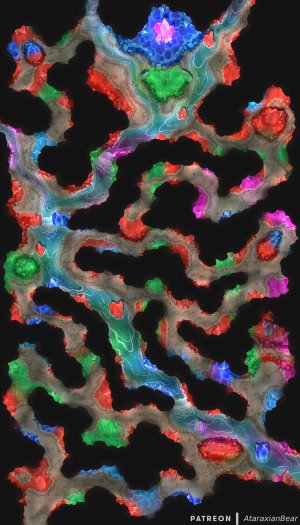 A Crystal Dungeon [40x70]