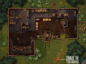 Ironbark Depot [20x15] [Art] [OC]