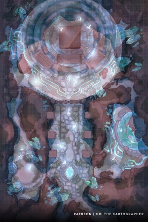 Magical Ruins: Monolith [32x48][NoAI] | Ori the Carto