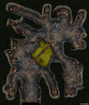 CONDEMNED MINE (34x40) - Free light & dark maps, plus over 1,200 more free maps!