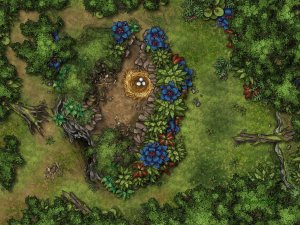Den of the beast [40 x 30] (4 variants)