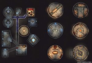 Xonthal's Tower & Dungeon [90 x 62]