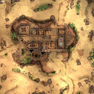 Desert Keep [40x40]
