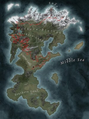 Sousou no Frieren Map - Journey Beyond My Sanity