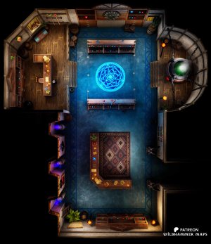 Shop of Magical items & Curiosities (19x22) Arcana