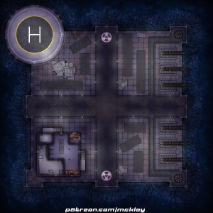 16 Cyberpunk Battlemaps